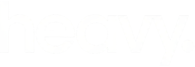 heavily.